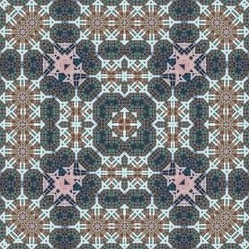 Seamless square pattern. abstract texture Stock Photos