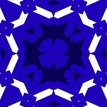 Seamless square pattern blue and white. Frost texture pattern. Merry Christ.. Stock Illustration