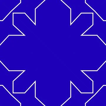 Seamless square pattern blue and white. Frost texture pattern. Merry Christ.. Stock Illustration