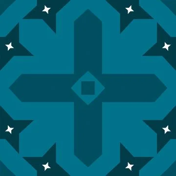Seamless square pattern blue and white. Frost texture pattern. Merry Christ.. Illustrazione stock