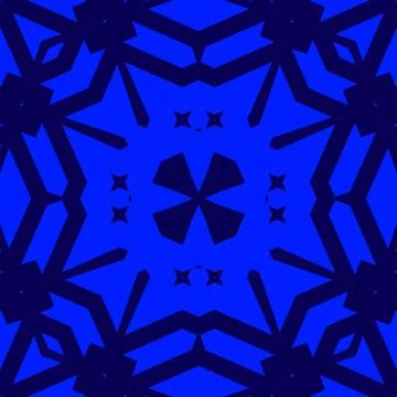 Seamless square pattern blue and white. Frost texture pattern. Merry Christ.. イラスト素材