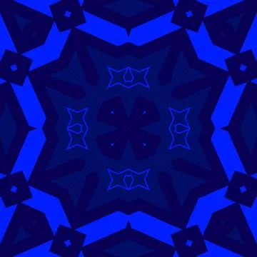 Seamless square pattern blue and white. Frost texture pattern. Merry Christ.. Illustrazione stock