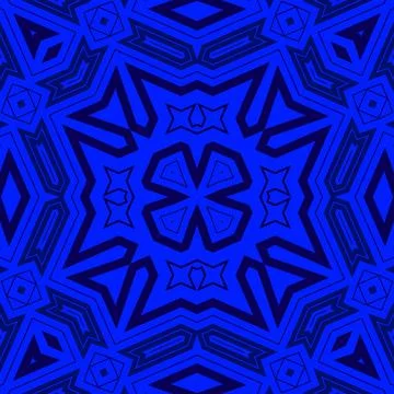 Seamless square pattern blue and white. Frost texture pattern. Merry Christ.. Illustrazione stock