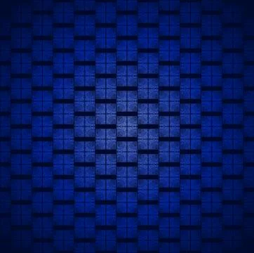 Seamless square pattern blue black blurred Stock Illustration