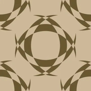 Seamless square pattern with Floral Abstract Design for tiles texture, Plywoo Stock-Illustration