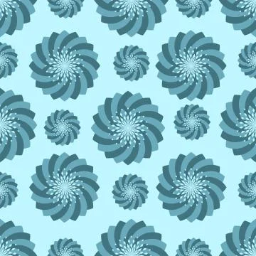 Seamless square pattern with Floral Abstract Design for tiles texture, Plywoo Stock Illustration