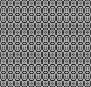 Seamless square pattern gray black Illustrazione stock