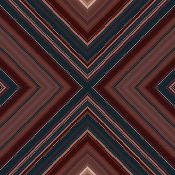 Seamless square pattern of lines and rhombuses. multi-colored texture Stock Illustration