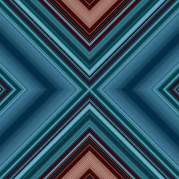 Seamless square pattern of lines and rhombuses. multi-colored texture Stock Illustration