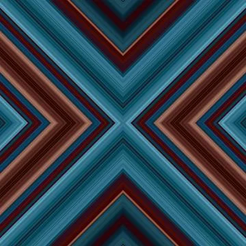 Seamless square pattern of lines and rhombuses. multi-colored texture Illustrazione stock