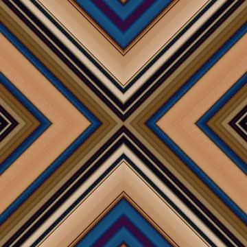 Seamless square pattern of lines and rhombuses. multi-colored texture Stock Illustration