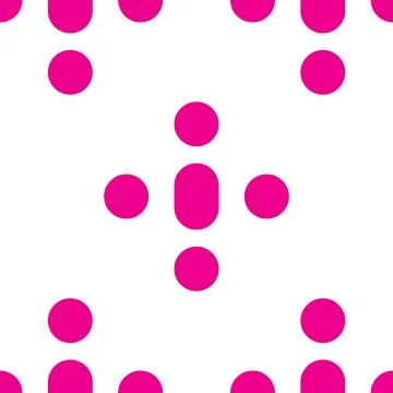 Seamless square pattern with Lotus Flower Abstract Design for tiles texture,  库存插图