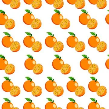 Seamless square pattern with Orange, Slice for tiles texture, , Plywood Textu 스톡 일러스트