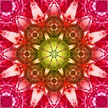 Seamless square pattern. The pattern is abstract. The texture is richly dec.. Illustrazione stock