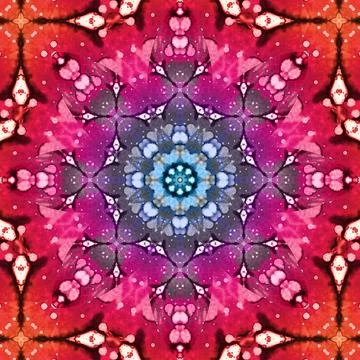 Seamless square pattern. The pattern is abstract. The texture is richly dec.. Illustrazione stock