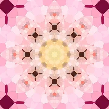 Seamless square pattern. The pattern is abstract. The texture is richly dec.. Illustrazione stock