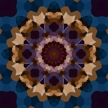 Seamless square pattern. The pattern is abstract. The texture is richly dec.. Stock Photos