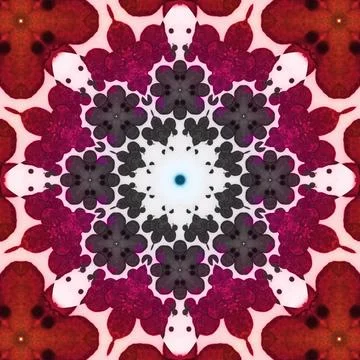 Seamless square pattern. The pattern is abstract. The texture is richly dec.. Foto stock