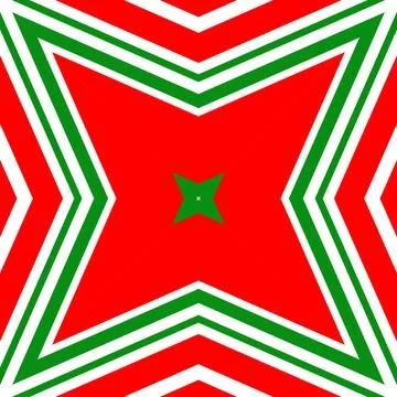 Seamless square pattern red and green. Christmas pattern green and red. Mer.. Stock Illustration