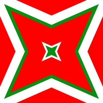 Seamless square pattern red and green. Christmas pattern green and red. Mer.. Stock Illustration