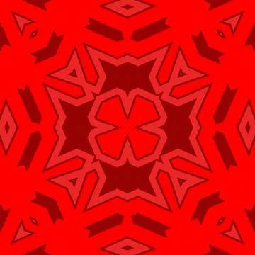 Seamless square pattern red. Christmas pattern red. Santa Claus pattern. Me.. Stock Illustration