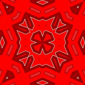 Seamless square pattern red. Christmas pattern red. Santa Claus pattern. Me.. Stock Illustration
