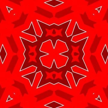 Seamless square pattern red. Christmas pattern red. Santa Claus pattern. Me.. 스톡 일러스트