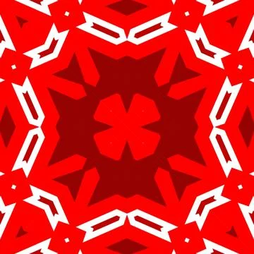 Seamless square pattern red. Christmas pattern red. Santa Claus pattern. Me.. 스톡 일러스트