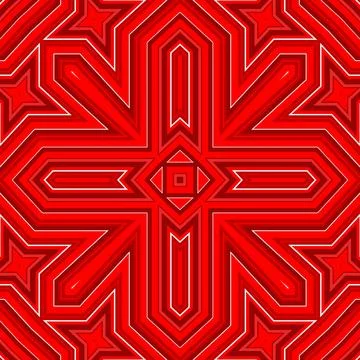 Seamless square pattern red. Christmas pattern red. Santa Claus pattern. Me.. 스톡 일러스트