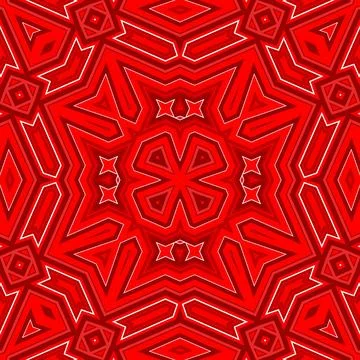 Seamless square pattern red. Christmas pattern red. Santa Claus pattern. Me.. 스톡 일러스트