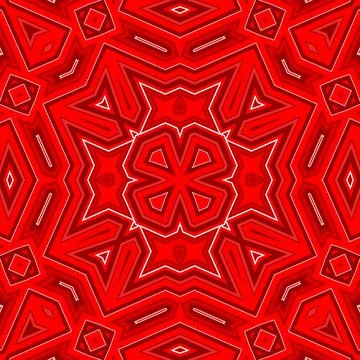 Seamless square pattern red. Christmas pattern red. Santa Claus pattern. Me.. 스톡 일러스트