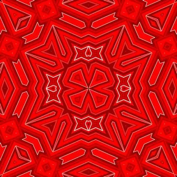 Seamless square pattern red. Christmas pattern red. Santa Claus pattern. Me.. 스톡 일러스트