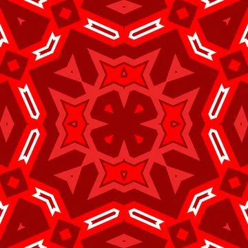 Seamless square pattern red. Christmas pattern red. Santa Claus pattern. Me.. 스톡 일러스트