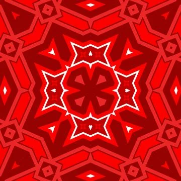 Seamless square pattern red. Christmas pattern red. Santa Claus pattern. Me.. 스톡 일러스트