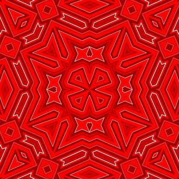 Seamless square pattern red. Christmas pattern red. Santa Claus pattern. Me.. Stock Illustration