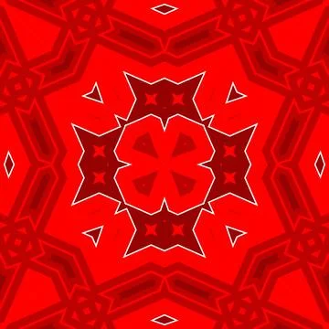 Seamless square pattern red. Christmas pattern red. Santa Claus pattern. Me.. 스톡 일러스트