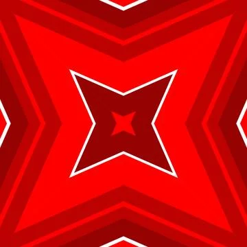 Seamless square pattern red. Christmas pattern red. Santa Claus pattern. Me.. Stock Illustration