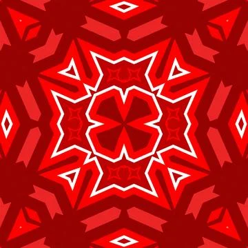 Seamless square pattern red. Christmas pattern red. Santa Claus pattern. Me.. Stock Illustration