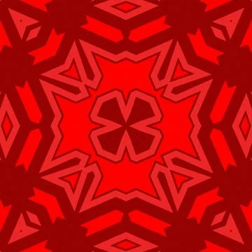 Seamless square pattern red. Christmas pattern red. Santa Claus pattern. Me.. 스톡 일러스트