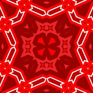 Seamless square pattern red. Christmas pattern red. Santa Claus pattern. Me.. 스톡 일러스트