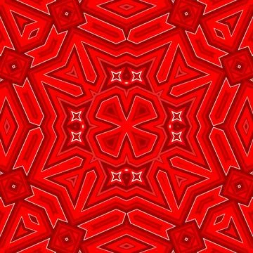 Seamless square pattern red. Christmas pattern red. Santa Claus pattern. Me.. Stock Illustration