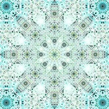 Seamless square pattern texture. Art pattern. Kaleidoscope Stock Photos