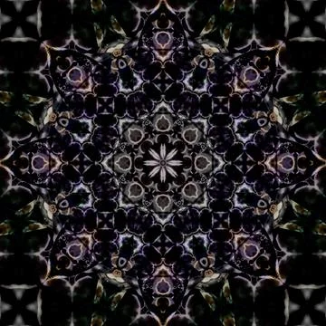 Seamless square pattern texture. Art pattern. Kaleidoscope Stock Photos