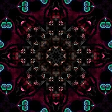 Seamless square pattern texture. Art pattern. Kaleidoscope Stock Photos