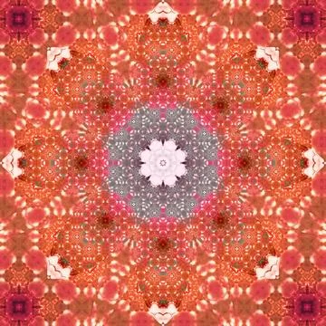 Seamless square pattern texture. Art pattern. Kaleidoscope Stock Photos