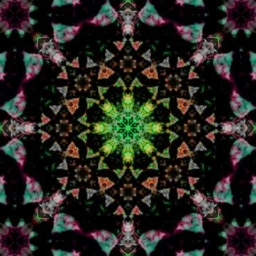 Seamless square pattern texture. Art pattern. Kaleidoscope Stock Photos