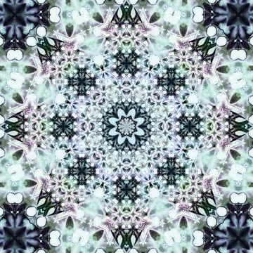 Seamless square pattern texture. Art pattern. Kaleidoscope Foto stock