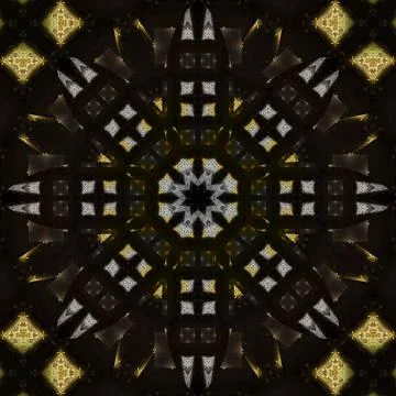 Seamless square pattern texture. Art pattern. Kaleidoscope Stock Photos