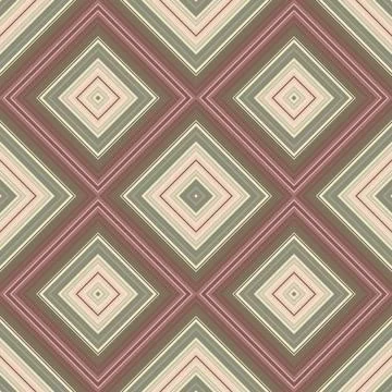 Seamless square pattern. Texture of colored lines. Diagonal square pattern Stock Illustration