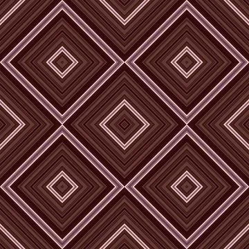Seamless square pattern. Texture of colored lines. Diagonal square pattern Stock Illustration